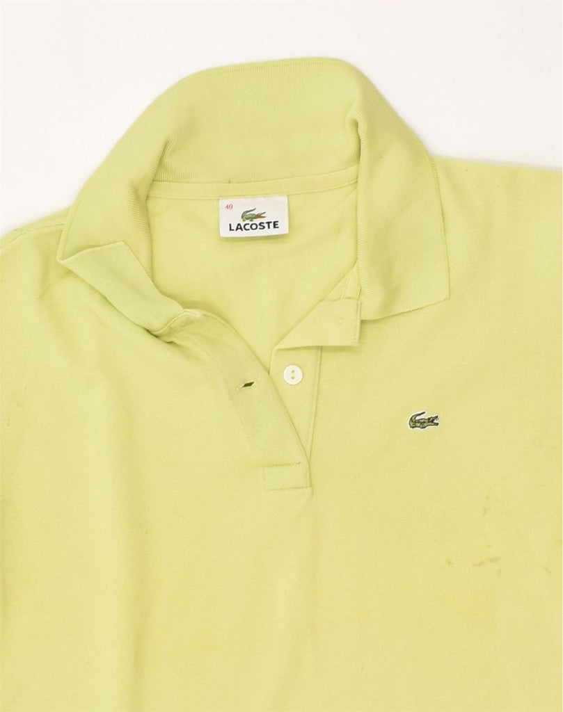 LACOSTE Womens Polo Shirt Size 40 Medium Green Cotton | Vintage Lacoste | Thrift | Second-Hand Lacoste | Used Clothing | Messina Hembry 