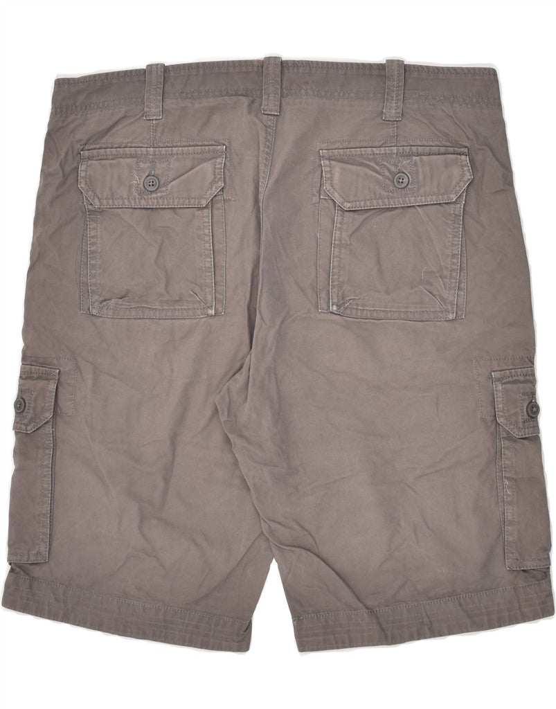 BENETTON Mens Regular Cargo Shorts W36 Large Grey Cotton Vintage Benetton and Second-Hand Benetton from Messina Hembry 