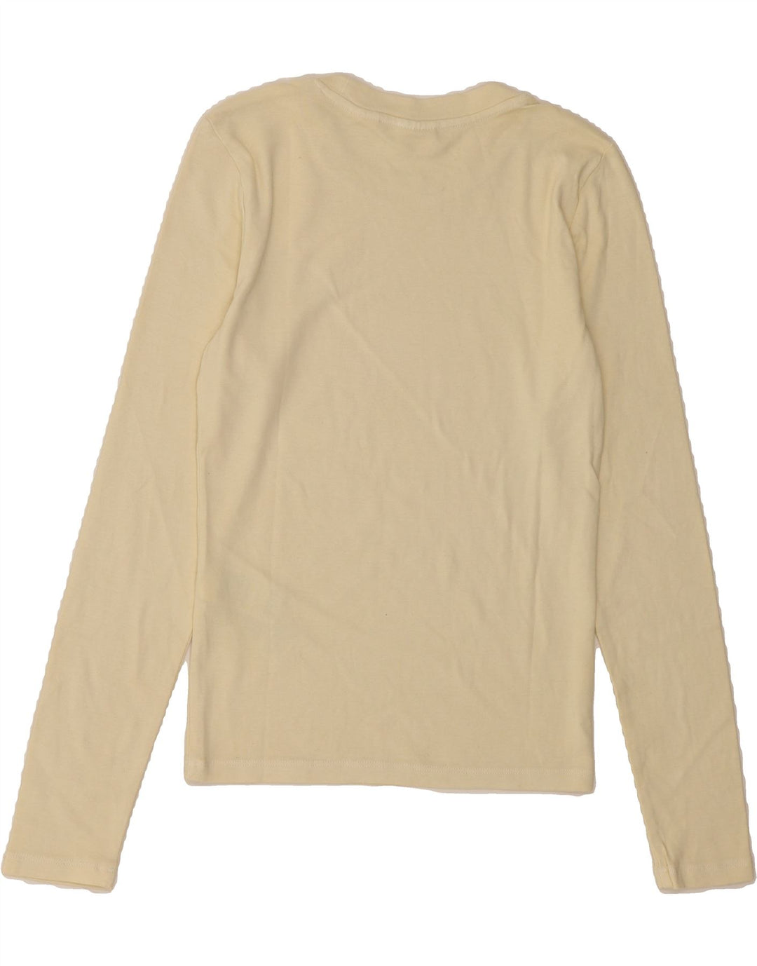 LEVI'S Girls Top Long Sleeve 12-13 Years Small  Off White Cotton Vintage Levi's and Second-Hand Levi's from Messina Hembry 