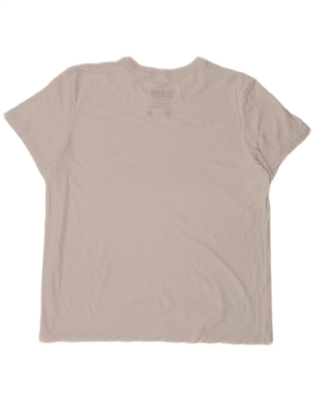 G-Star Mens Graphic T-Shirt Top XL White