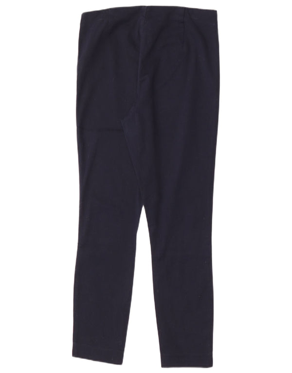 Polo Ralph Lauren Womens Slim Casual Trousers US 6 Medium W25 L27 Navy Blue