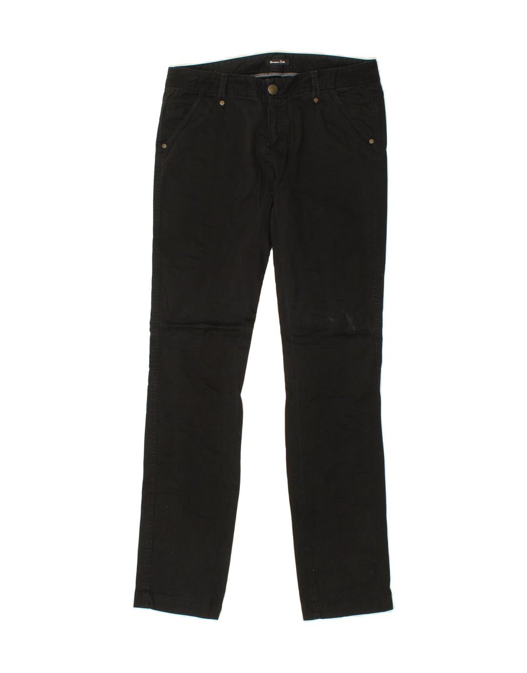 MASSIMO DUTTI Womens Slim Jeans EU 40 Medium W30 L34 Black Cotton Vintage Massimo Dutti and Second-Hand Massimo Dutti from Messina Hembry 