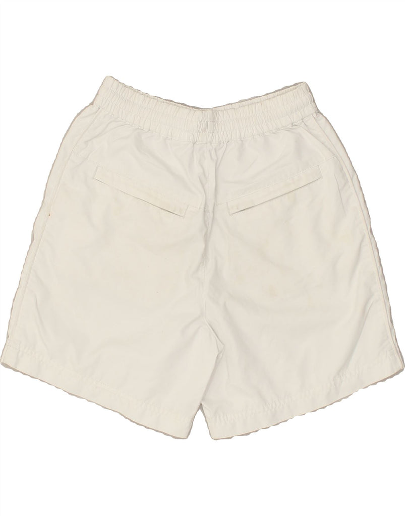 ELLESSE Boys Sport Shorts 7-8 Years Medium  White Polyester | Vintage Ellesse | Thrift | Second-Hand Ellesse | Used Clothing | Messina Hembry 