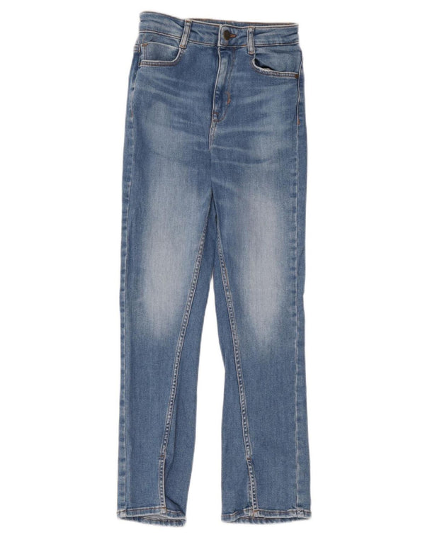 Zara Womens Slim Jeans EU 36 XS W26 L26 Blue Cotton