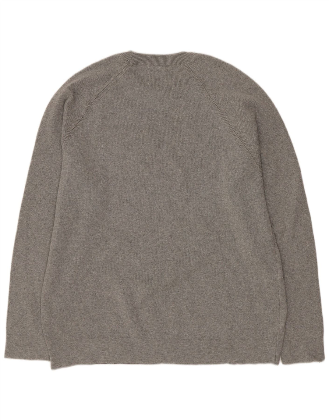 Zara Mens Crew Neck Jumper Sweater Medium Grey