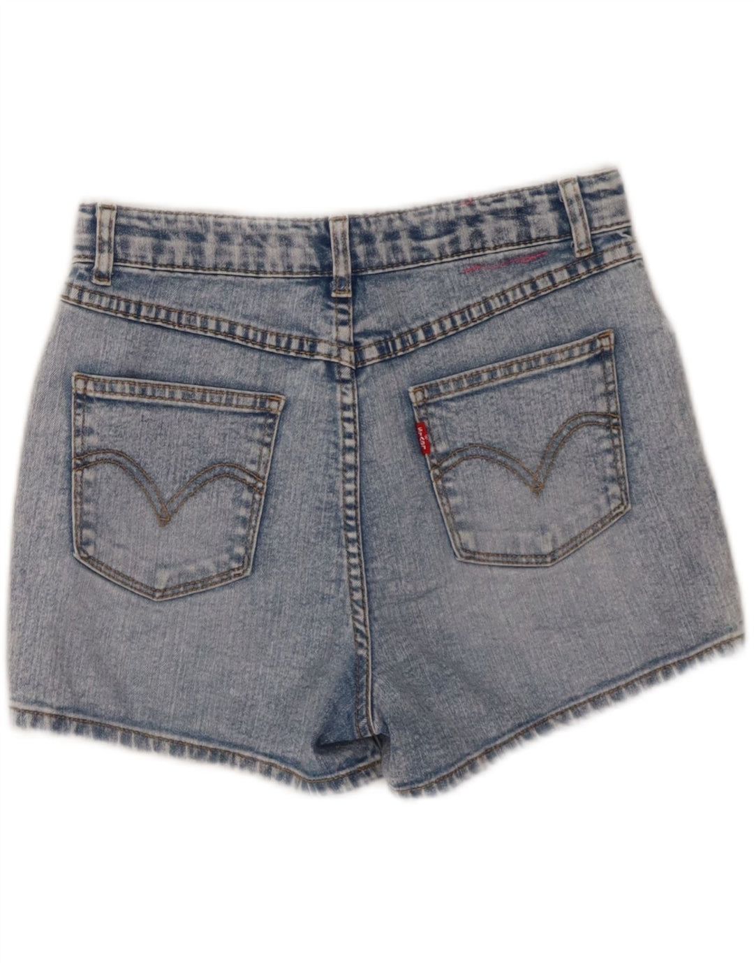 Levi's Girls Denim Shorts 11-12 Years W26 Blue