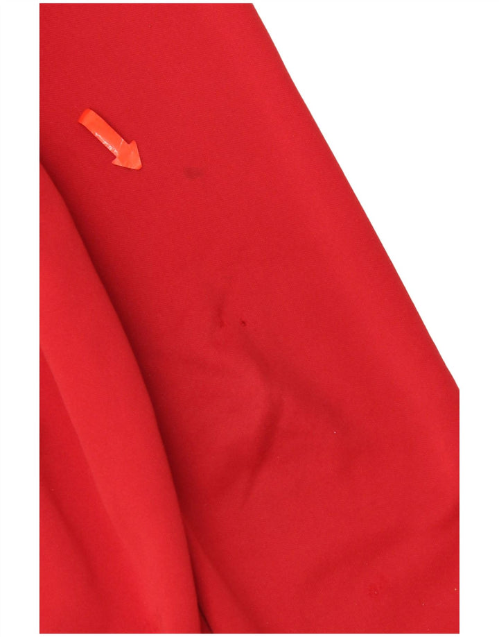 Nike Boys Dri Fit Hoodie Jumper 12-13 Years Large Red Polyester
