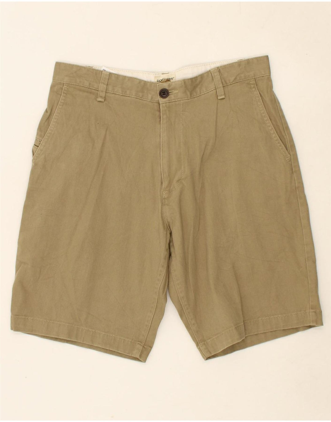 DOCKERS Mens Cargo Shorts W30 Medium  Beige Cotton Vintage Dockers and Second-Hand Dockers from Messina Hembry 