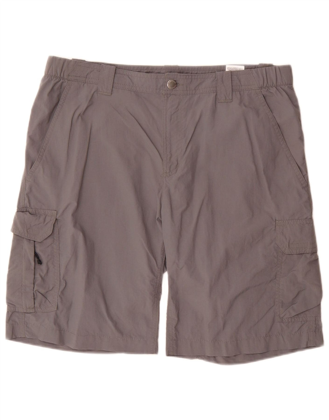 Columbia Mens Cargo Shorts W36 Large Grey Nylon