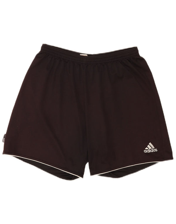 Adidas Mens Climalite Sport Shorts Large Black Polyester
