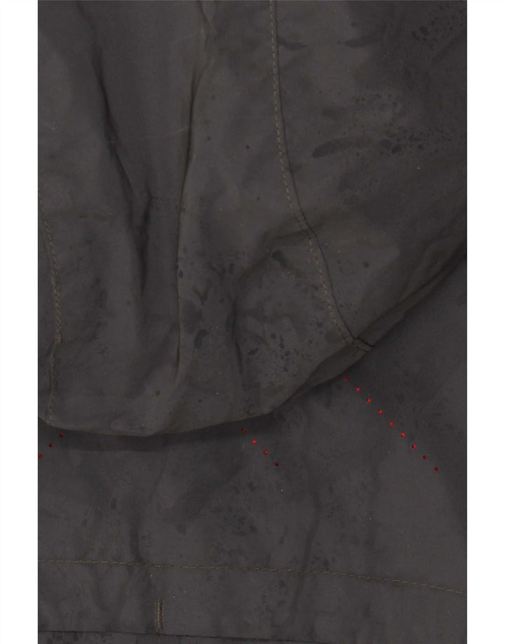Ellesse Mens Hooded Rain Jacket UK 38 Medium Grey Polyamide