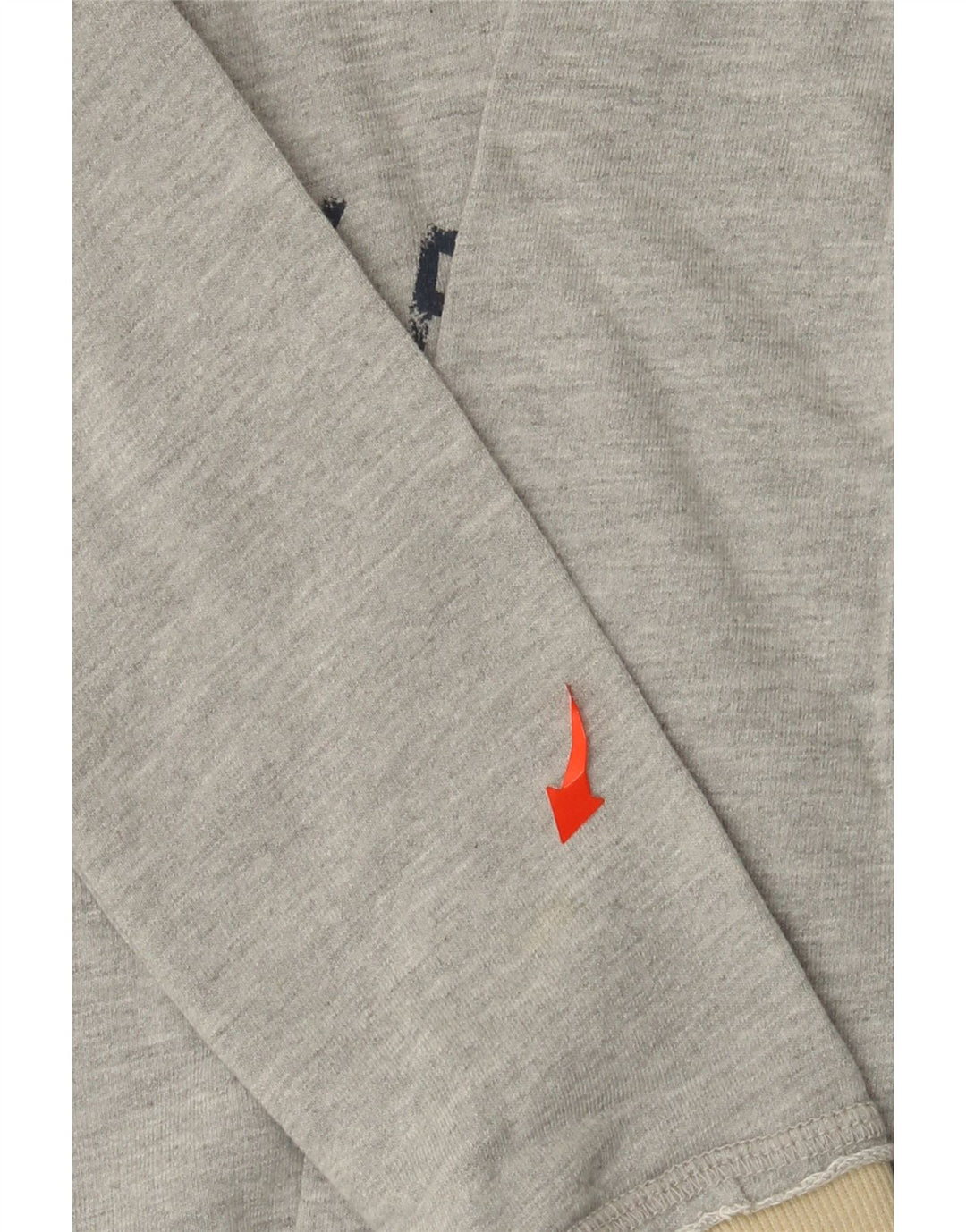 TRUSSARDI Girls Graphic Sweatshirt Jumper 9-10 Years Large Grey Cotton