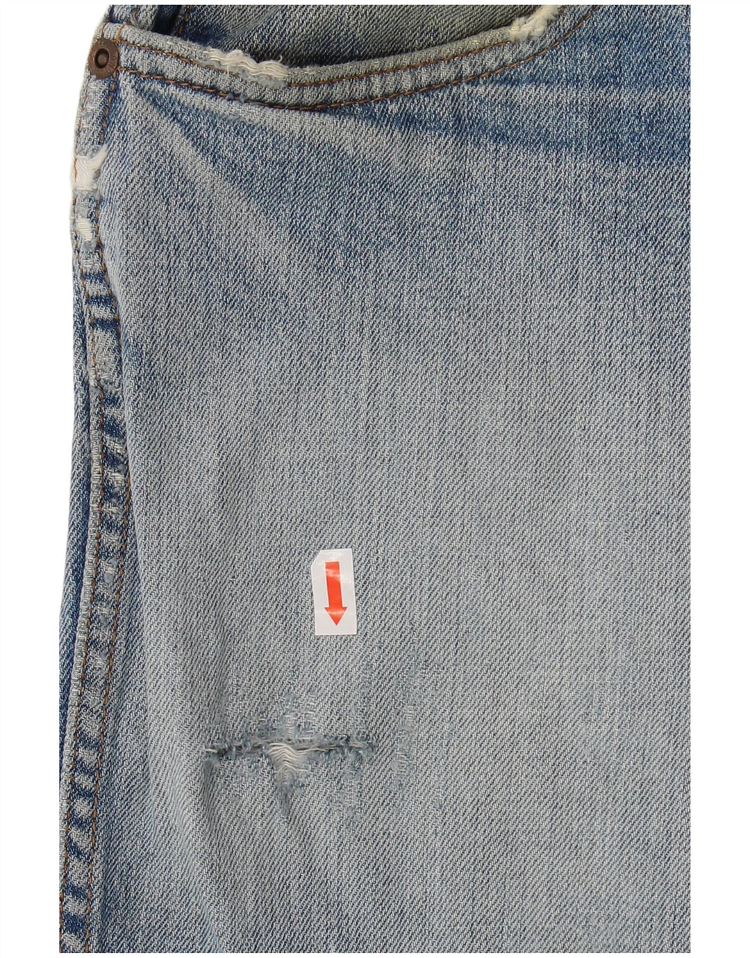 Wrangler Mens Texas Stretch Straight Jeans W38 L30 Blue Cotton
