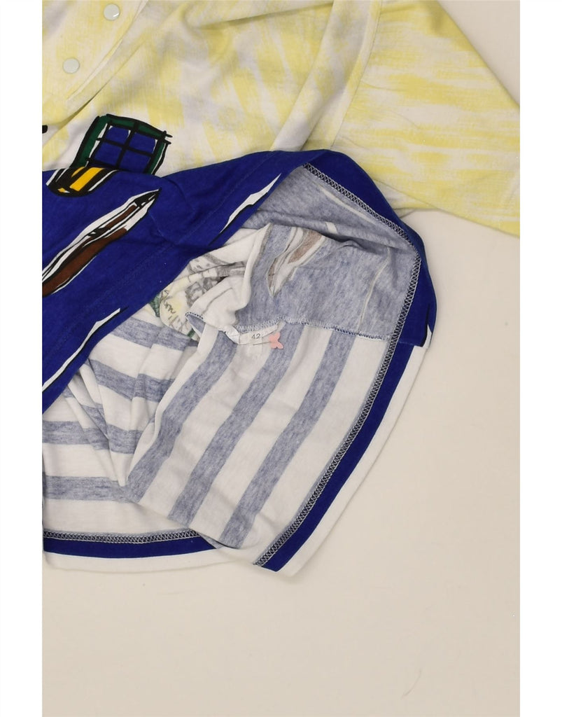 JC DE CASTELBAJAC Womens Graphic T-Shirt Top IT 42 Medium Multicoloured | Vintage JC De Castelbajac | Thrift | Second-Hand JC De Castelbajac | Used Clothing | Messina Hembry 