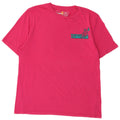 Timberland Mens Graphic T-Shirt Top Medium Pink