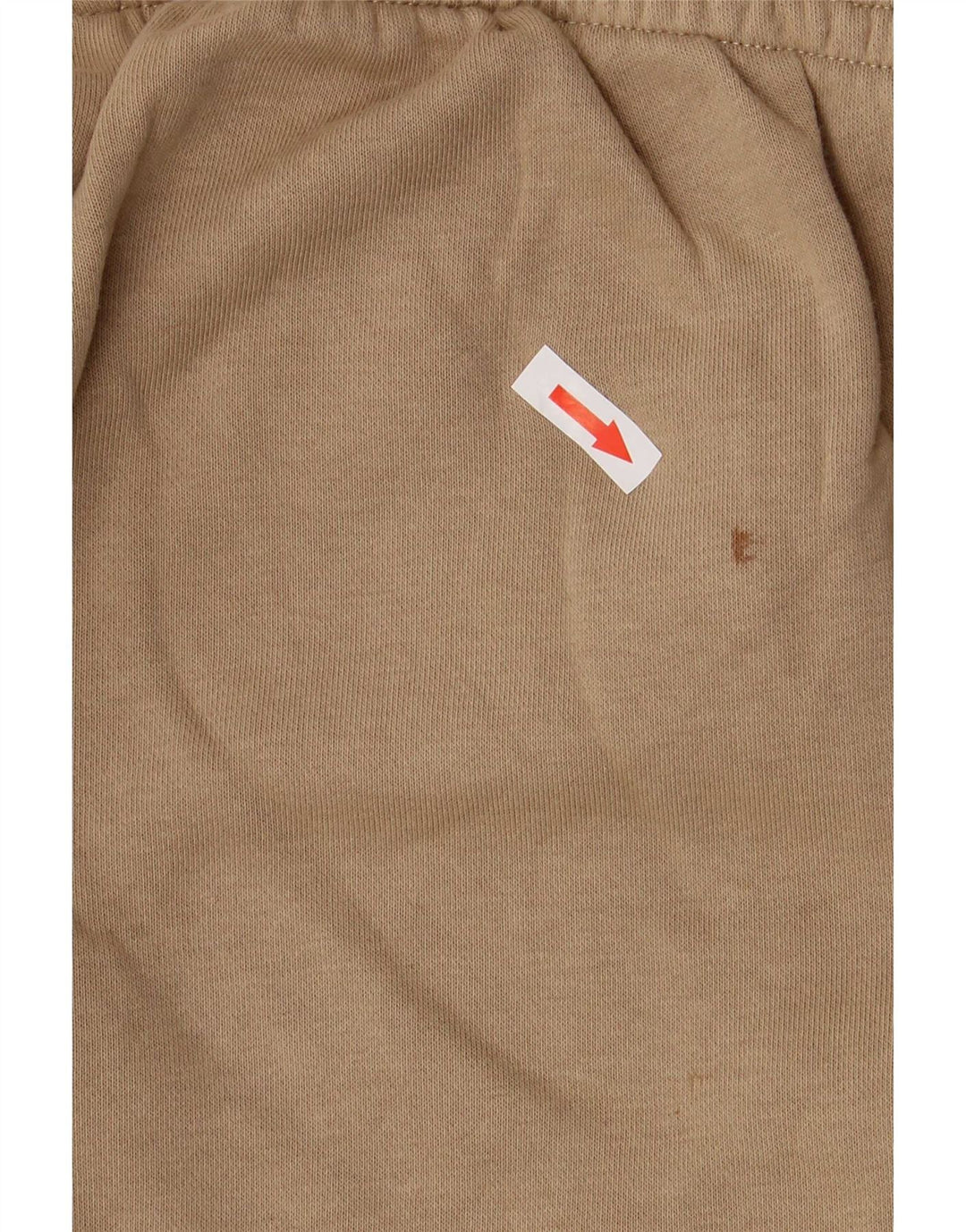 Nike Womens Tracksuit Trousers Joggers UK 14 Medium Beige Colourblock