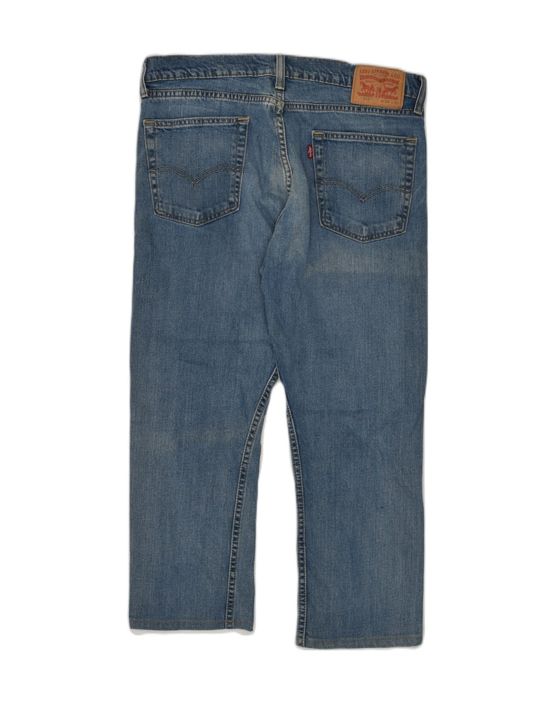 LEVI'S Mens 513 Straight Jeans W34 L24 Blue Cotton | Vintage Levi's | Thrift | Second-Hand Levi's | Used Clothing | Messina Hembry 