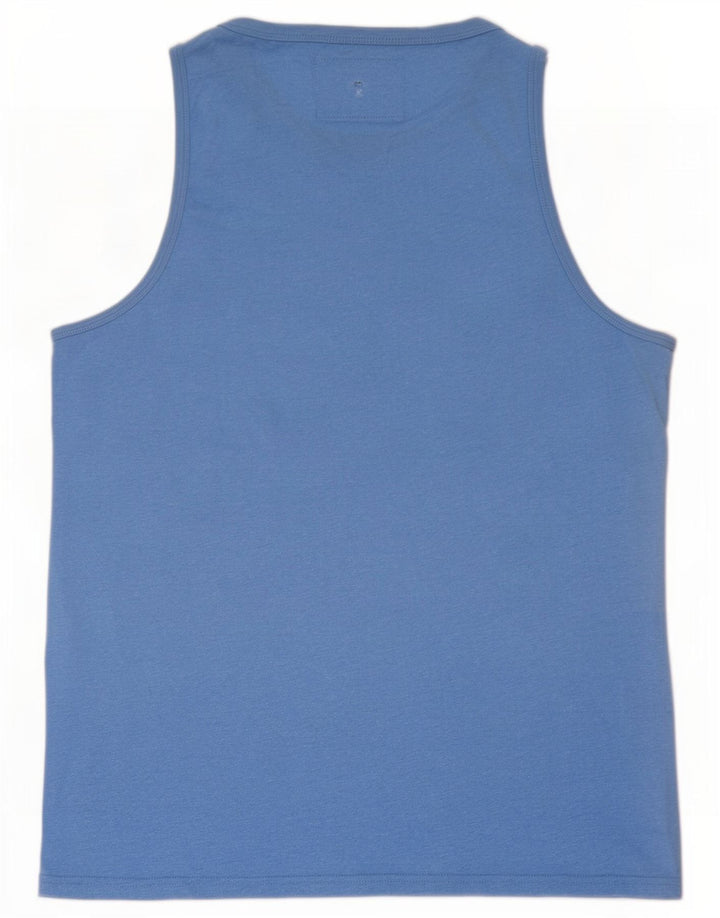 Superdry Mens Vest Top XL Blue Cotton