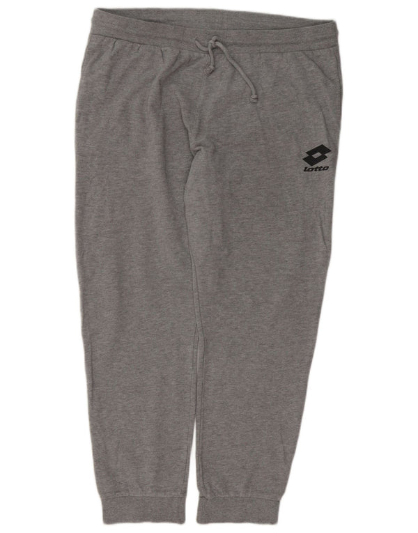 Lotto Mens Tracksuit Trousers Joggers XL  Grey Flecked
