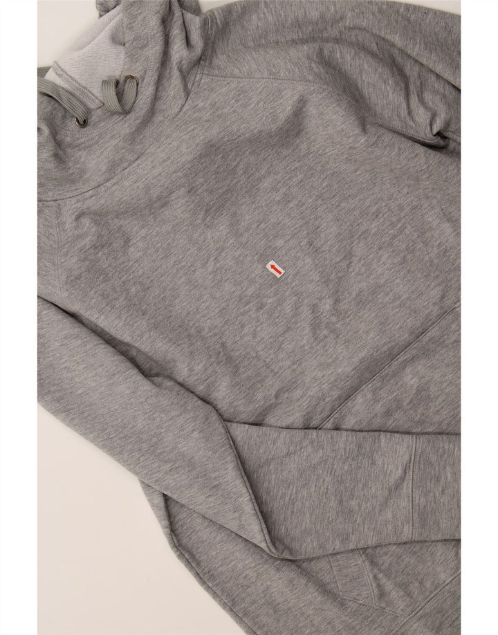 ATHLETA Womens Hoodie Jumper UK 16 Large Grey Polyester Vintage Athleta and Second-Hand Athleta from Messina Hembry 