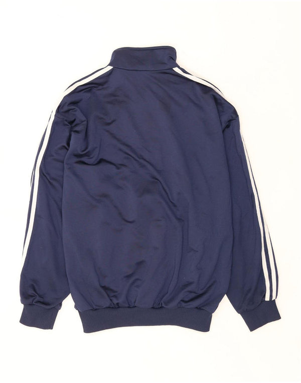 ADIDAS Mens Loose Fit Tracksuit Top Jacket UK 34/36 Small Navy Blue