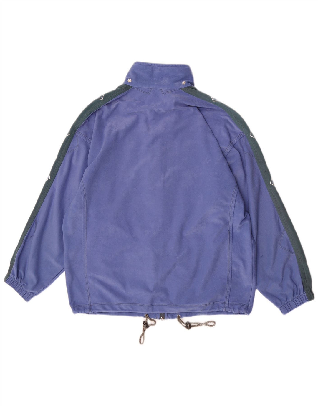 Diadora Womens Oversized Graphic Tracksuit Top Jacket UK 10 Small Purple