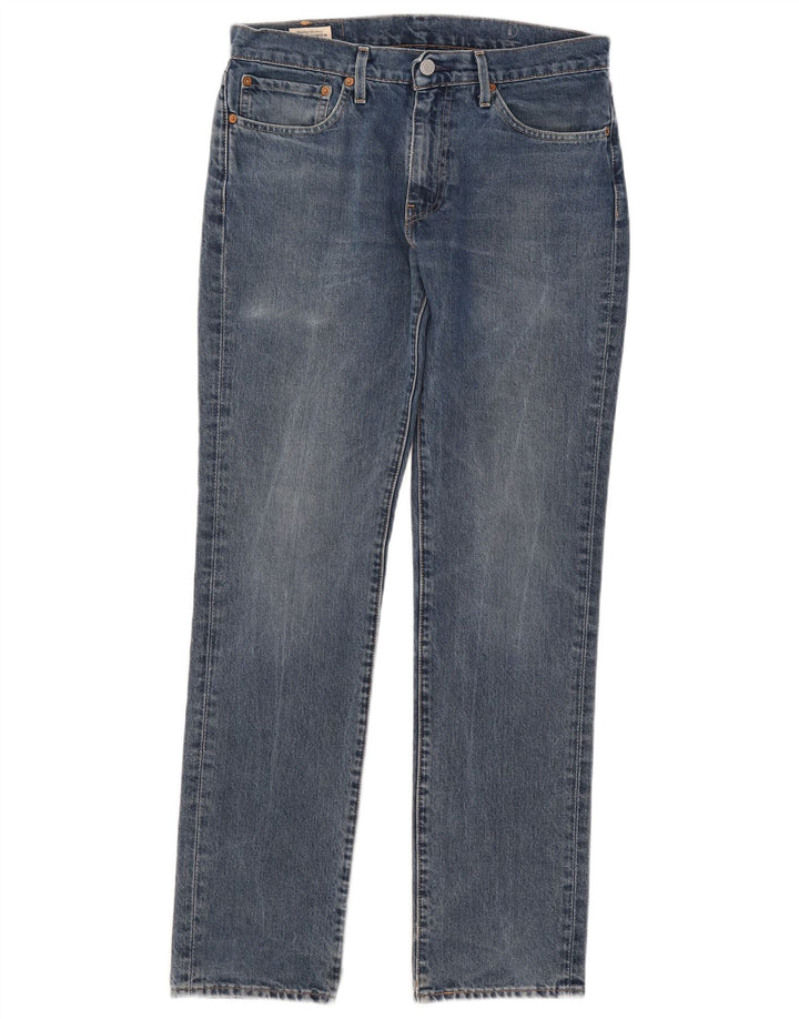 Levi's Mens 511 Slim Jeans W31 L32 Blue Cotton
