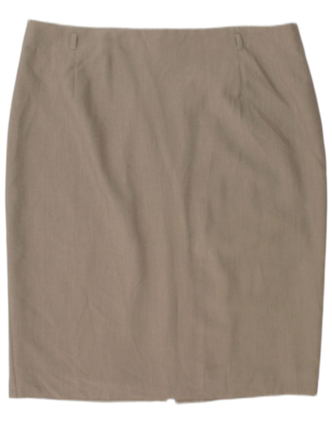 Marks & Spencer Womens Pencil Skirt UK 20 2XL W42  Beige Polyester