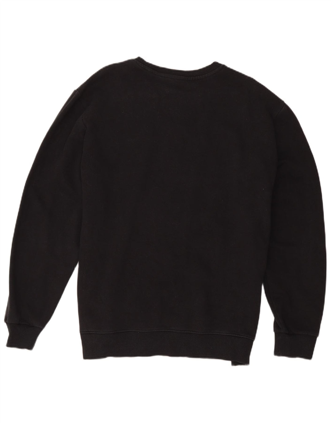 Reebok Mens Graphic Sweatshirt Jumper XL Black Cotton