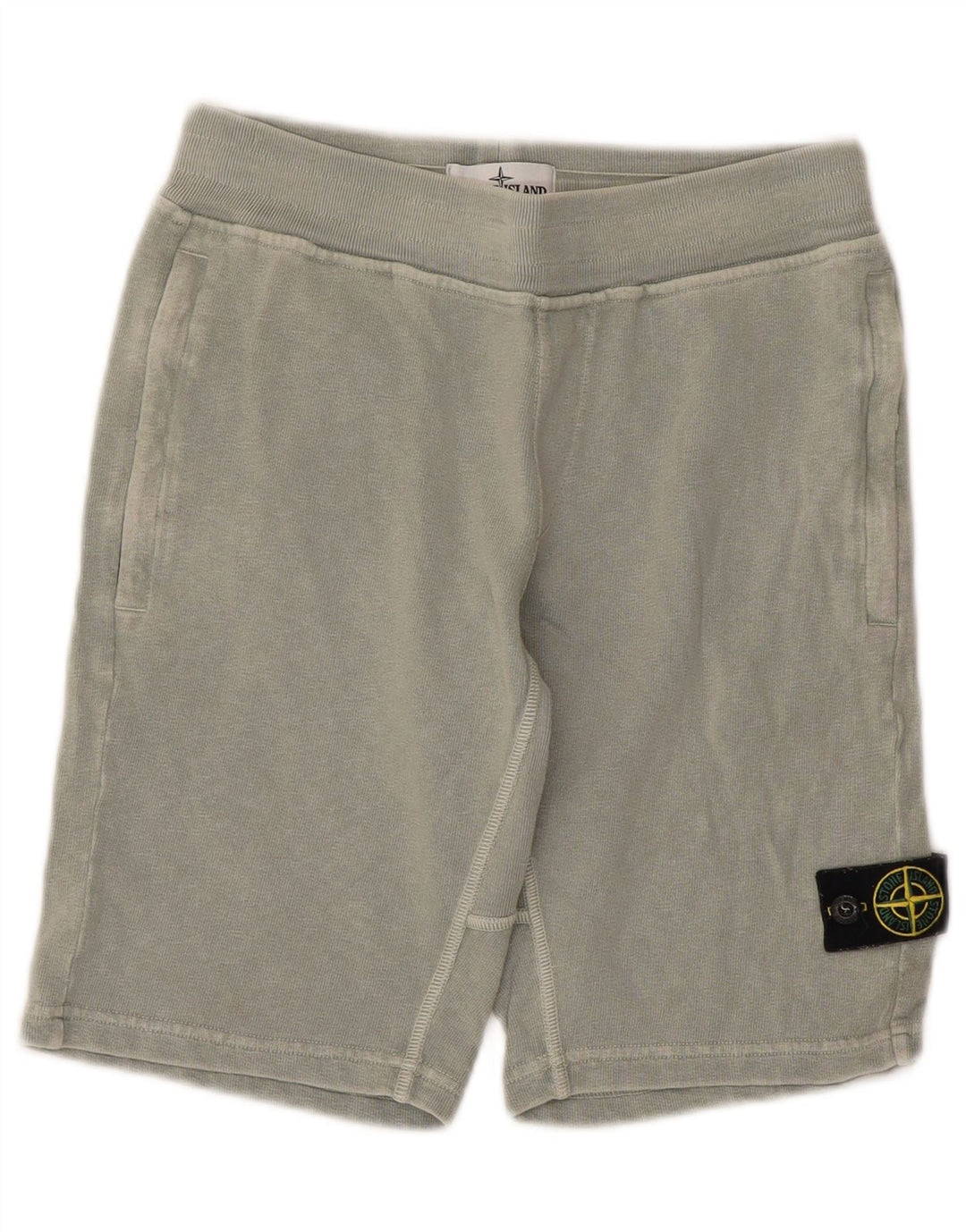 Stone Island Boys Sport Shorts 9-10 Years  Grey Cotton