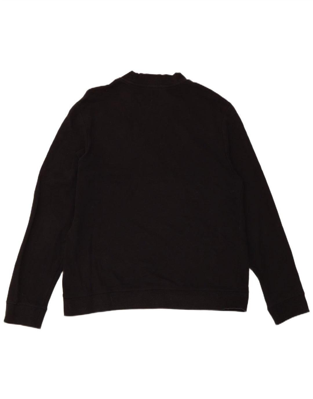 COS Mens Sweatshirt Jumper Large Black Cotton