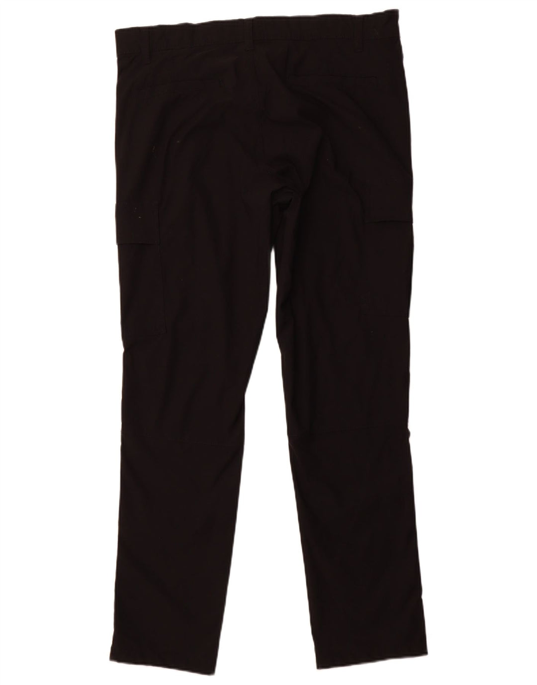 Dkny Mens Slim Fit Cargo Trousers W34 L32 Black Nylon