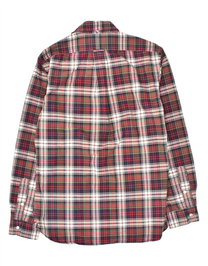 RALPH LAUREN Mens Slim Fit Shirt Medium Red Check Cotton | Vintage Ralph Lauren | Thrift | Second-Hand Ralph Lauren | Used Clothing | Messina Hembry 