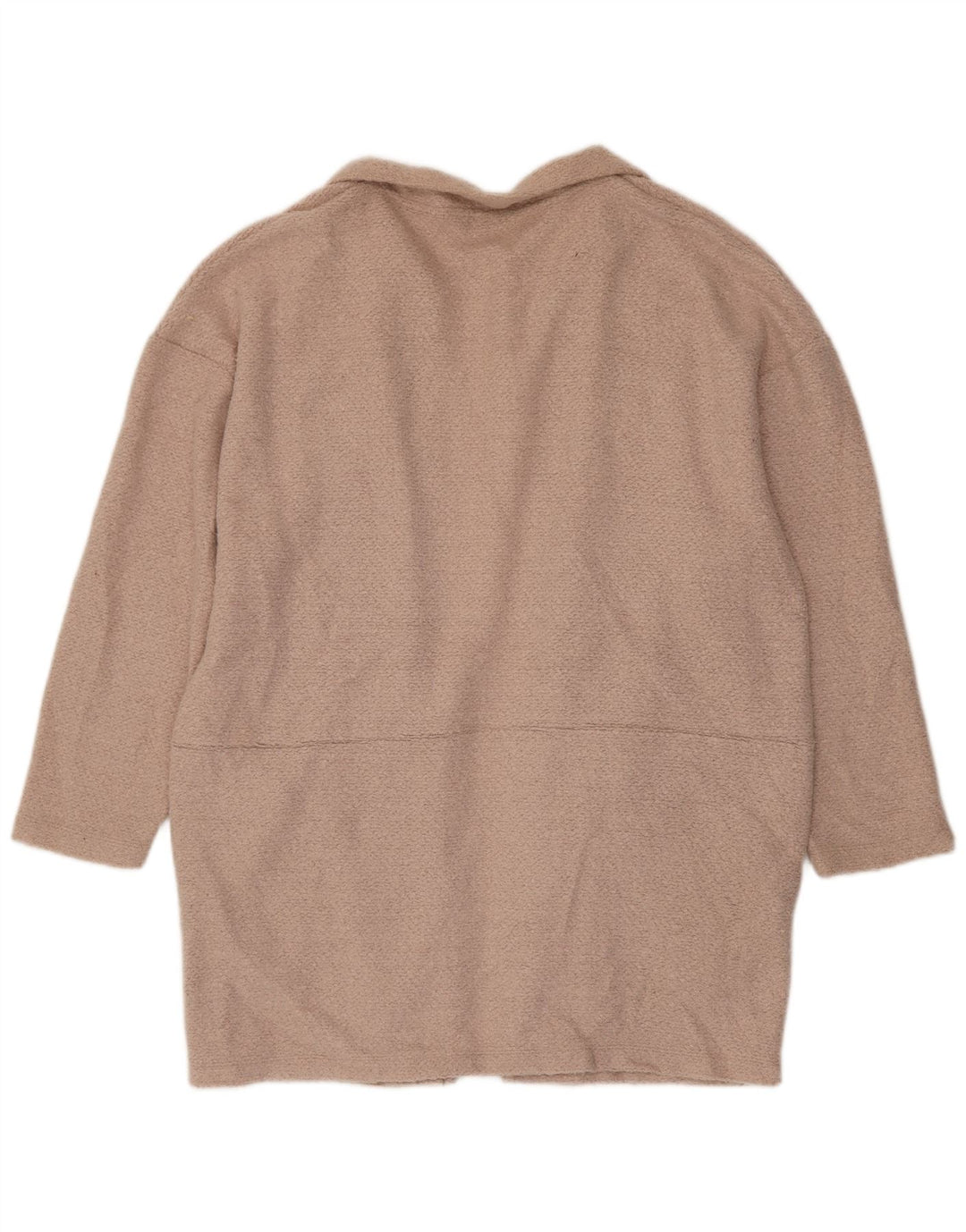 Marks & Spencer Womens Longline Cardigan Sweater UK 20 2XL Pink Polyester