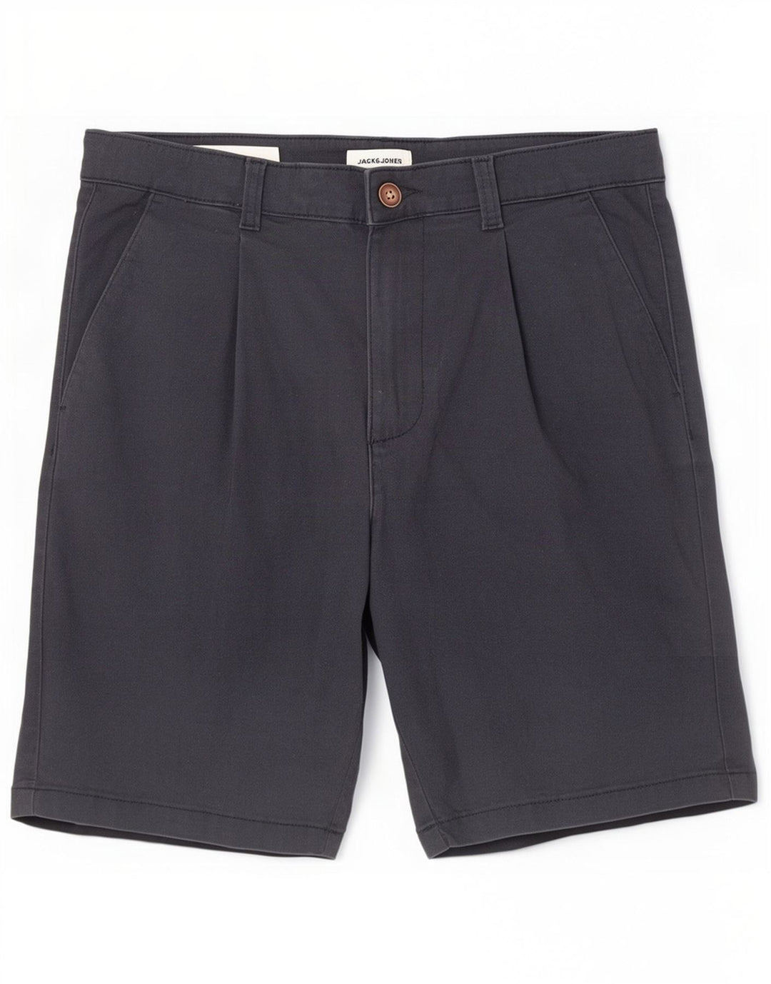 Jack & Jones Womens Regular Fit Chino Shorts Medium W30 Navy Blue Cotton