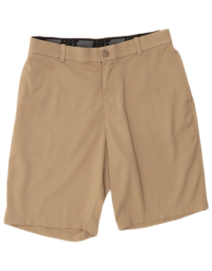 Nike Mens Chino Shorts W32 Medium Beige Polyester