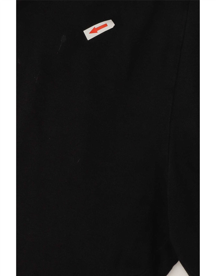 Nike Mens Tracksuit Trousers Joggers Medium Black Cotton