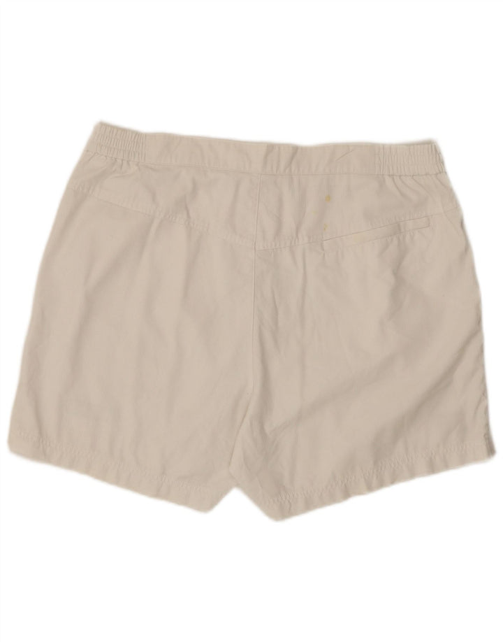 Adidas Mens Pegged Chino Shorts W36 Large White Polyester