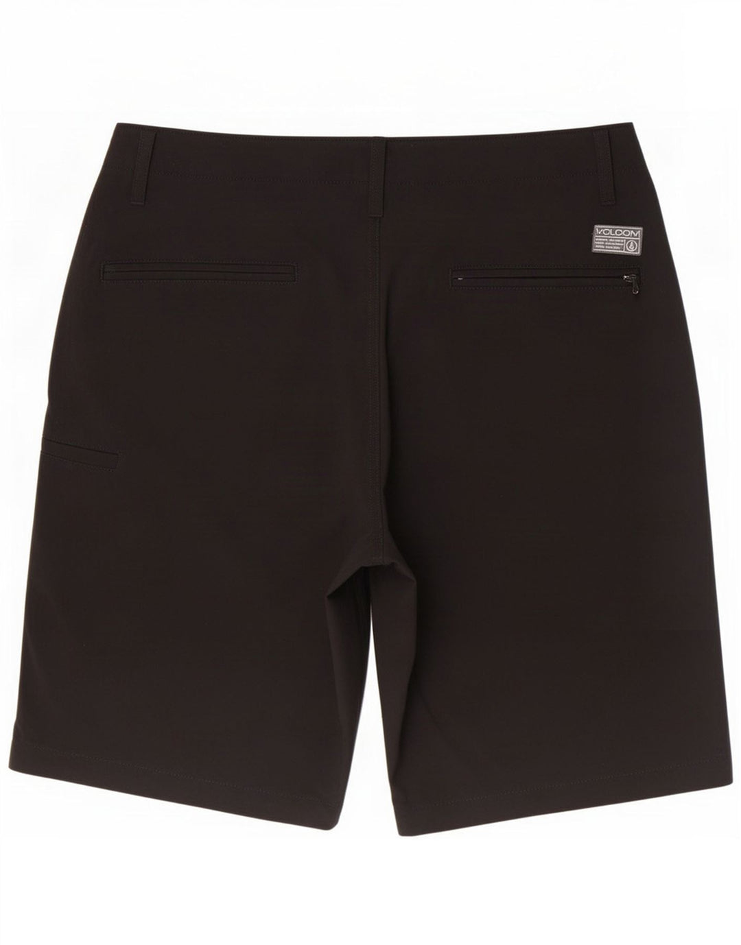 Volcom Mens Chino Shorts Large W34 Black Polyester