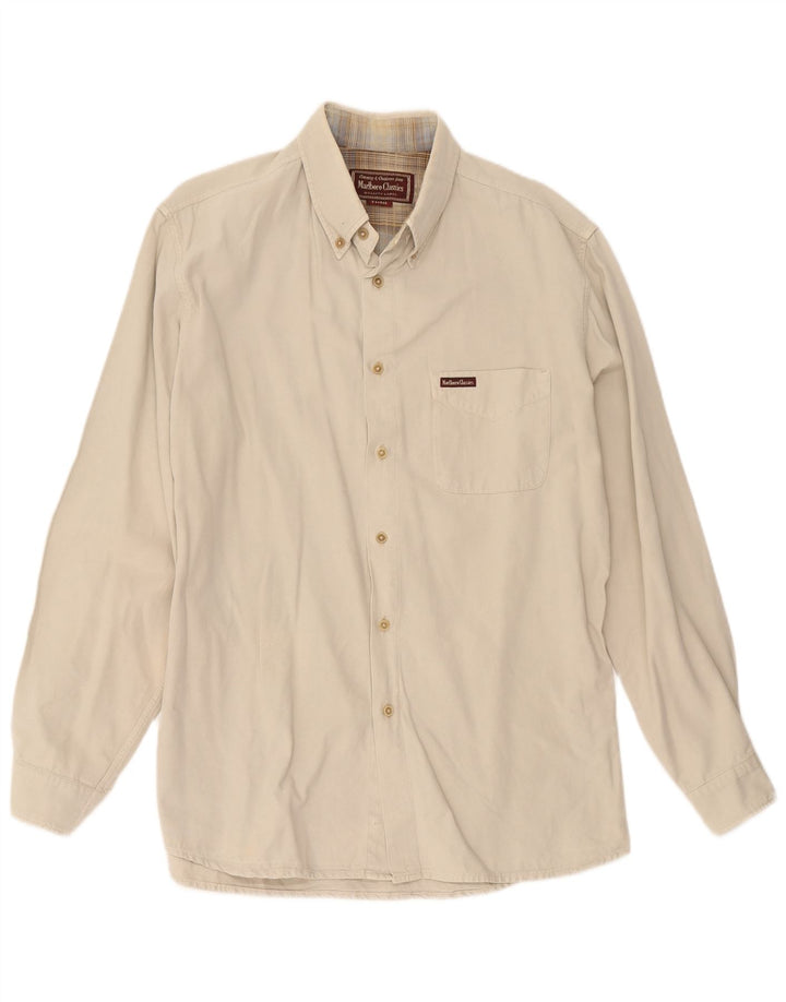 Marlboro Classics Mens Shirt XL Beige