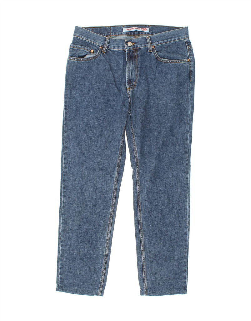 CARRERA Womens 700 Regular Straight Jeans IT 48 XL W30 L28 Blue Cotton Vintage Carrera and Second-Hand Carrera from Messina Hembry 