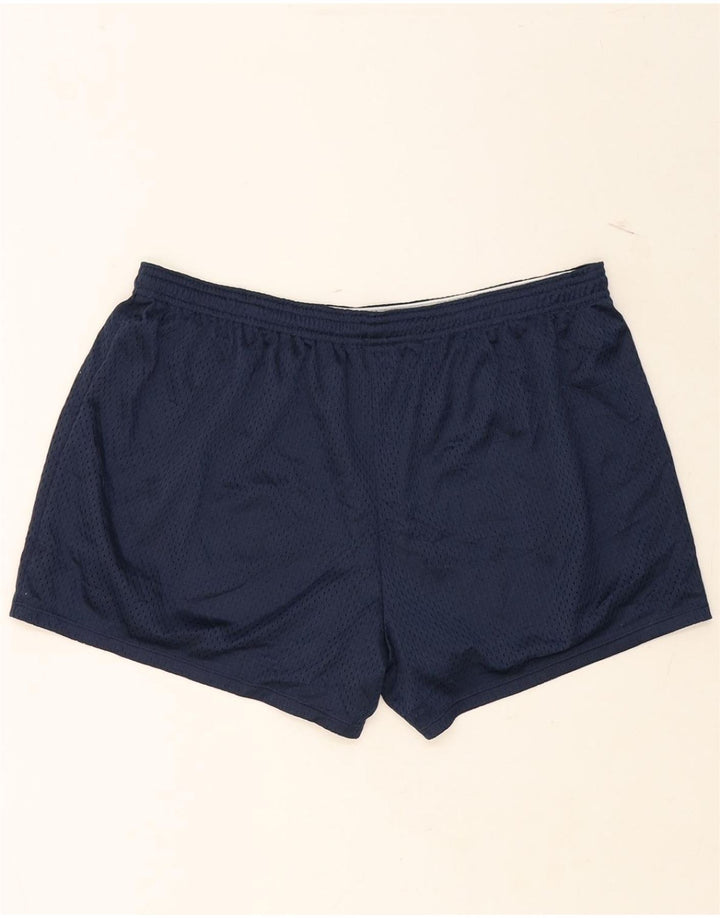 CHAMPION Mens Sport Shorts XL Navy Blue Polyester Vintage Champion and Second-Hand Champion from Messina Hembry 