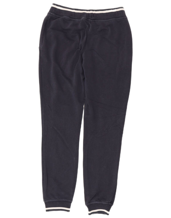 Adidas Womens Tracksuit Trousers Joggers UK 8 Small Navy Blue Cotton
