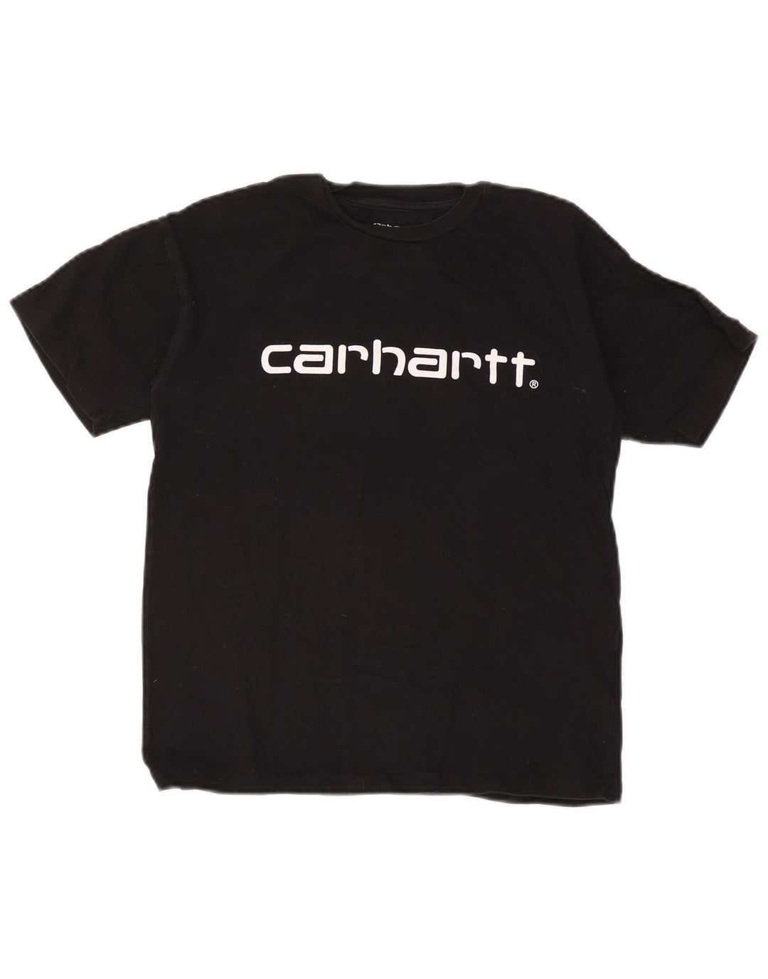Carhartt Mens Graphic T-Shirt Top Small Black Cotton