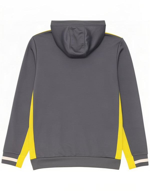 Adidas Mens Hampshire Cricket Hoodie Jumper Medium Grey Colourblock