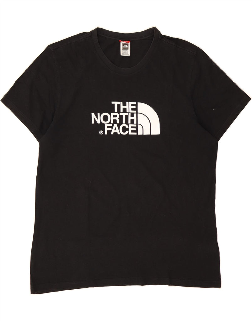THE NORTH FACE Mens Graphic T-Shirt Top XL Black Cotton Vintage The North Face and Second-Hand The North Face from Messina Hembry 