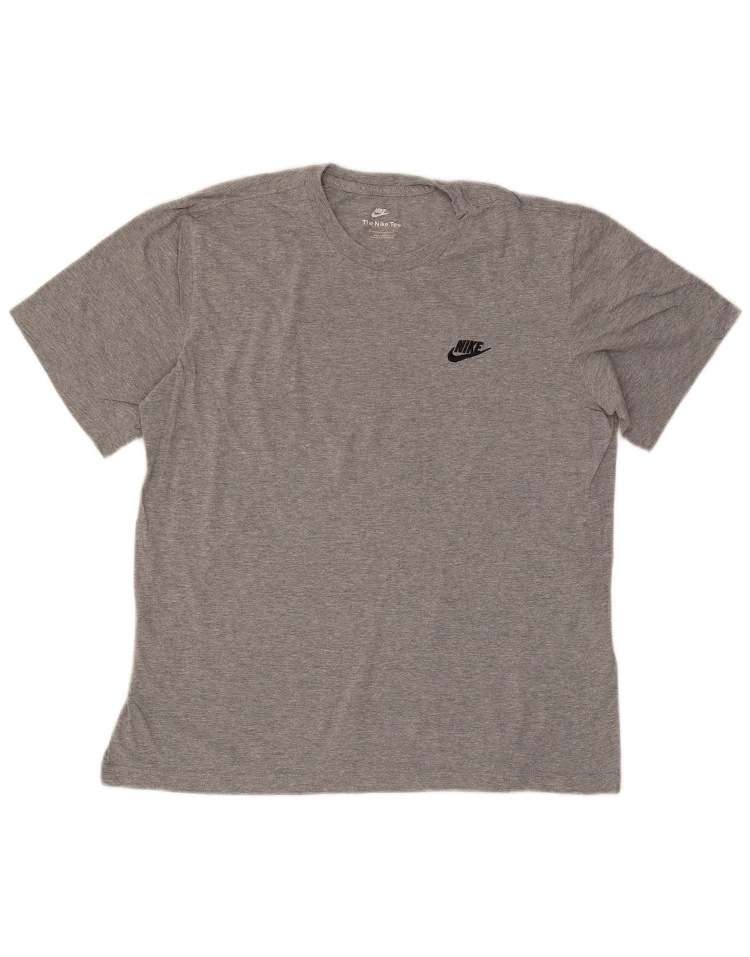 Nike Mens T-Shirt Top Medium Grey Flecked