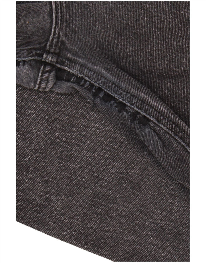 Lee Womens Carol Cropped Jeans W28 L25 Grey Cotton