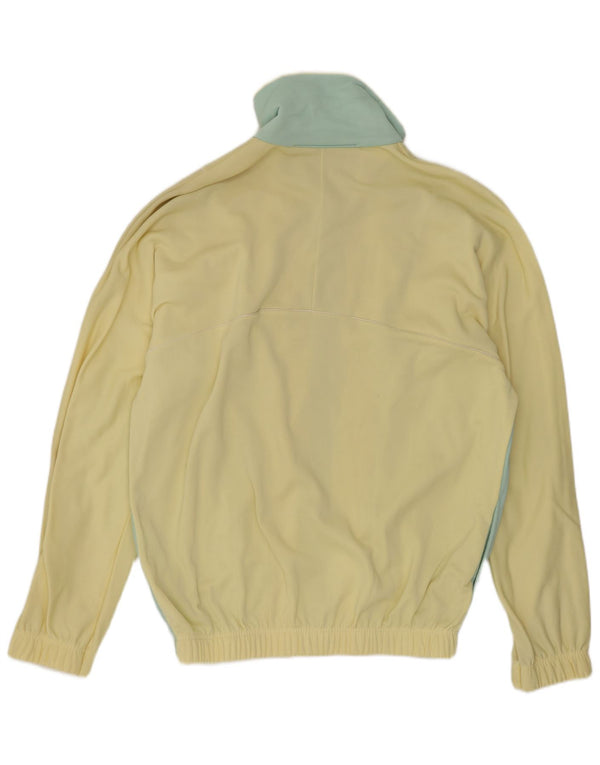 Sportful Mens Tracksuit Top Jacket IT 46 Small Yellow Colourblock Sports