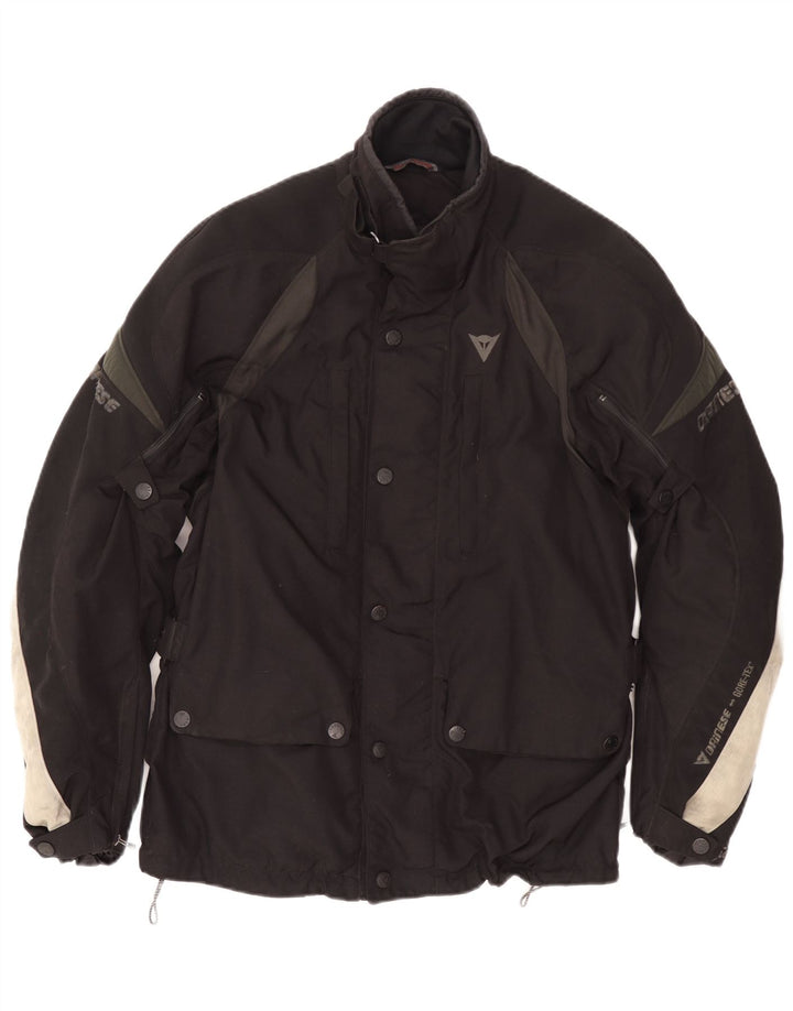 Dainese Mens Gore-Tex Graphic Racer Jacket EU 52 Large Black Colourblock